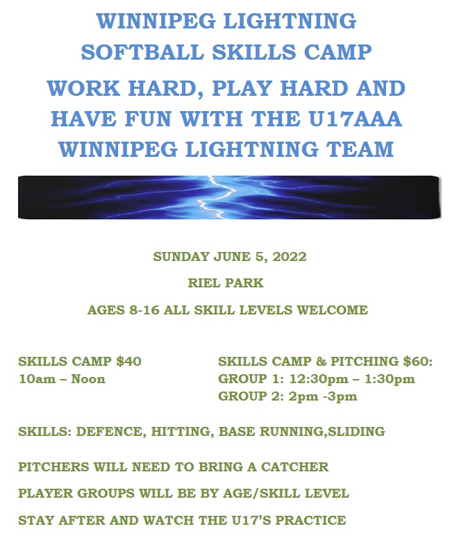 Softball Manitoba site by RAMP InterActive